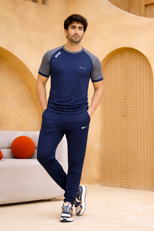 Men’s  Micro TrackSuits – Half  Sleeve's(BLUE)