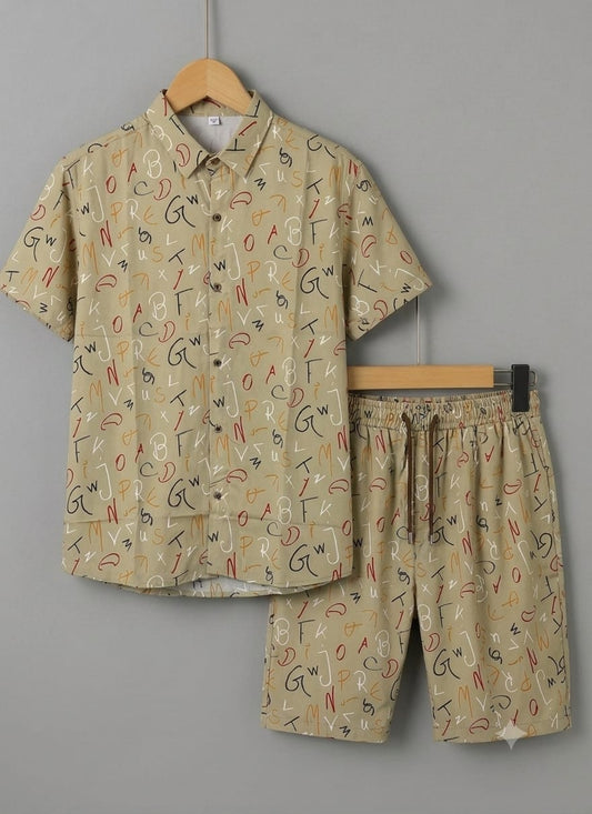 Men's Summer Niker Shirt — China Linen (White)