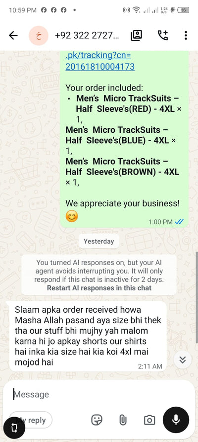 Customer review