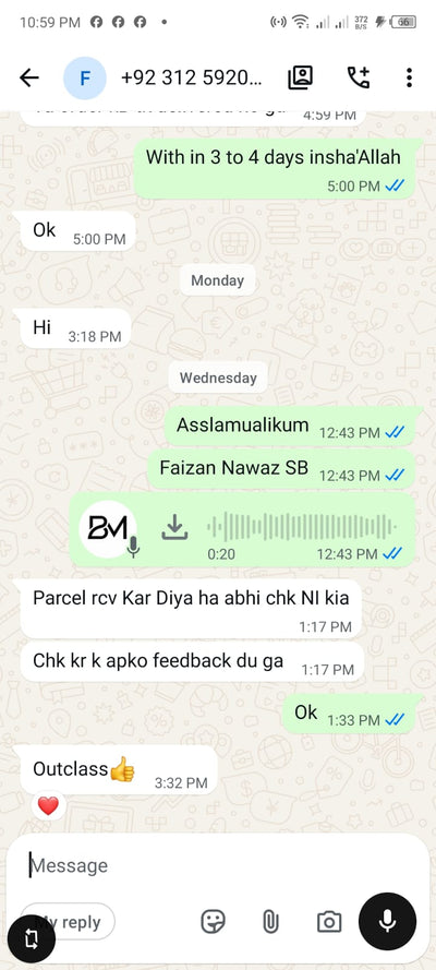 Customer review